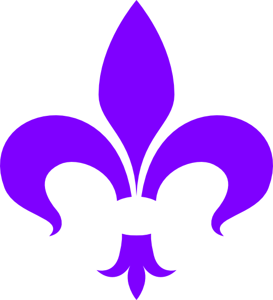 Fleur De Lis Vector Free (540x593)