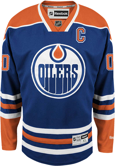 Edmonton Oilers Reebok Home Jersey - Edmonton Oilers (384x550)