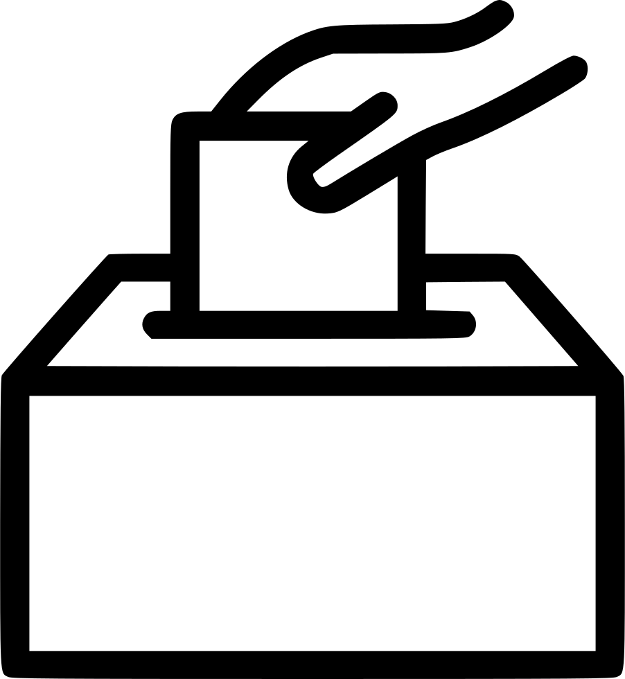 Voting Election United States One Man, One Vote Politics - Vote Png Black And White (902x980)