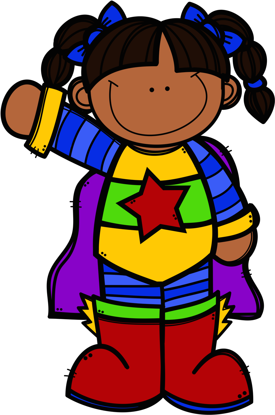 Creative Clips Clipart - Reading Is My Superpower Bookmark (1101x1569)