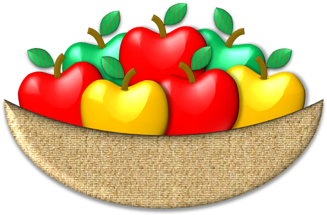 A Bowl Of Red And Yellow Apples - Apple (651x436)