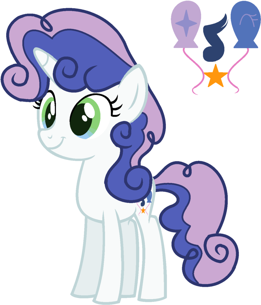 Thecuteappleflower, Female, Filly, Multicolored Iris, - Cartoon (1003x1024)