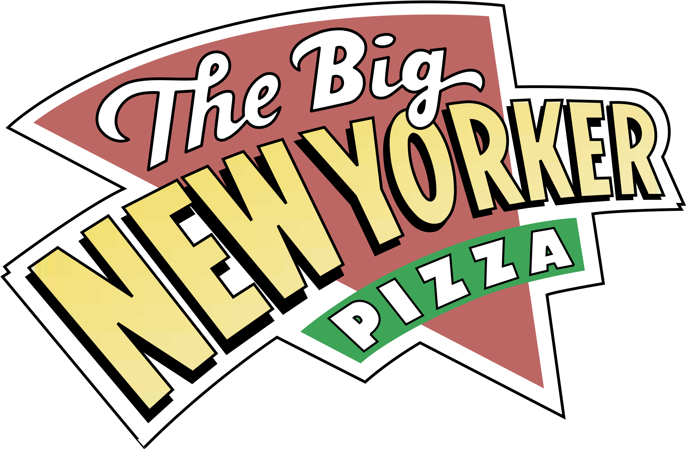 Big New Yorker Pizza Logo Png Transparent - Big New Yorker Pizza (2400x2400)
