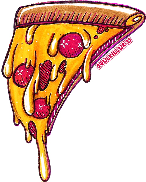 Pizza By Soulkillur - Pizza Deviantart (500x623)