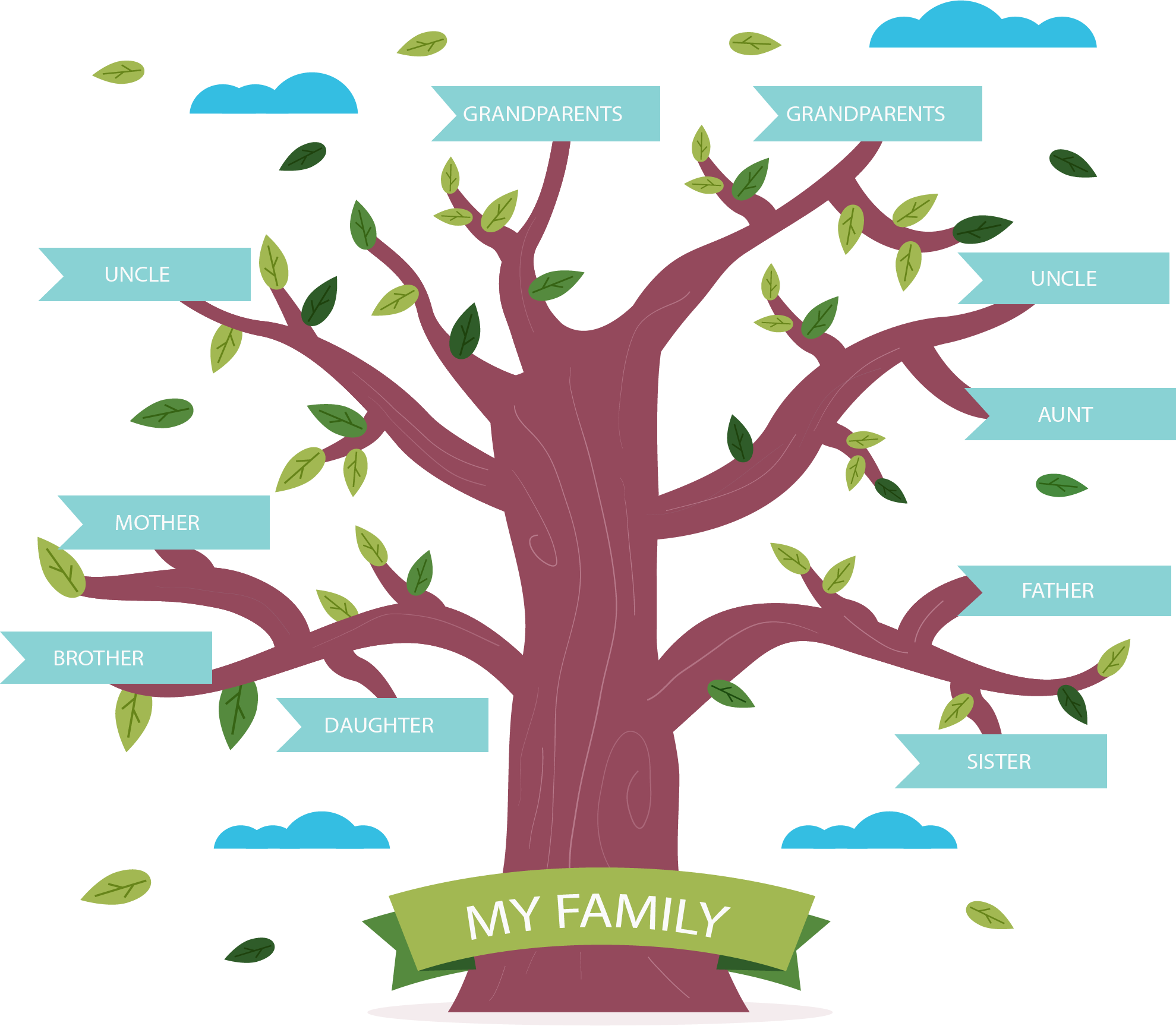 Family Tree Genealogy Book Download - Tree (1979x1727)