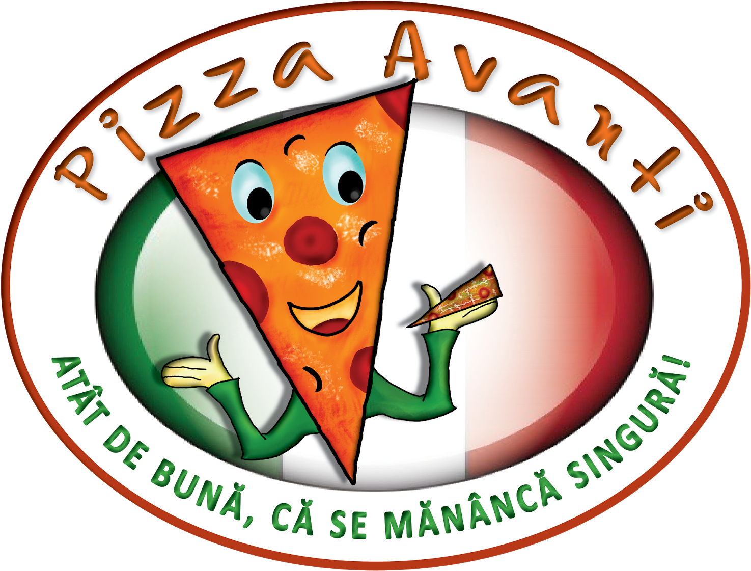 Logo Pizzeria Avanti Final - Cartoon (1600x1131)