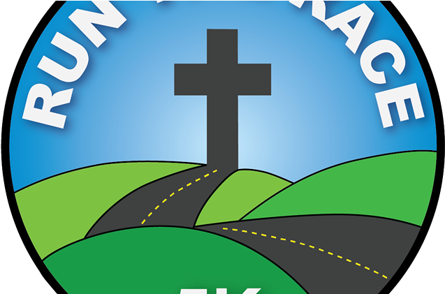 Run The Race 5k -faith Based Fun Run - Cross (745x420)