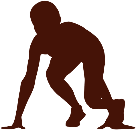 Running Start Position Race Transparent Png - Scalable Vector Graphics (512x512)