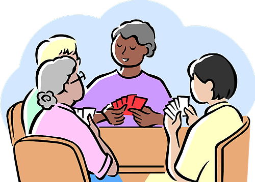 Duplicate Bridge At The Centennial Recreation Center - Card Game (500x358)