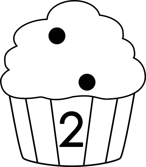 Number Activities, Ten Frames, Preschool, Math, Garden, - Easy To Draw Cupcake (500x573)