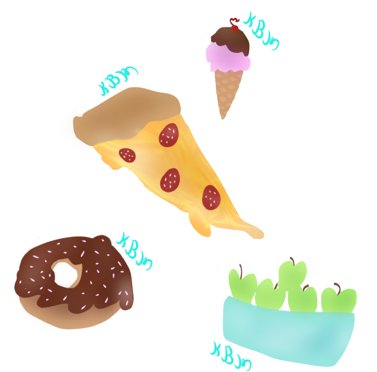 Mel Draw's Stuff Food Doodle I Am Not Good At Drawing - Ice Cream Cone (800x800)