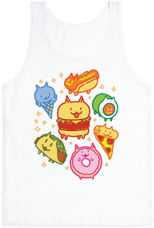 Show Your Love Of Cats And Junk Food With This Literal, - Cat (484x484)