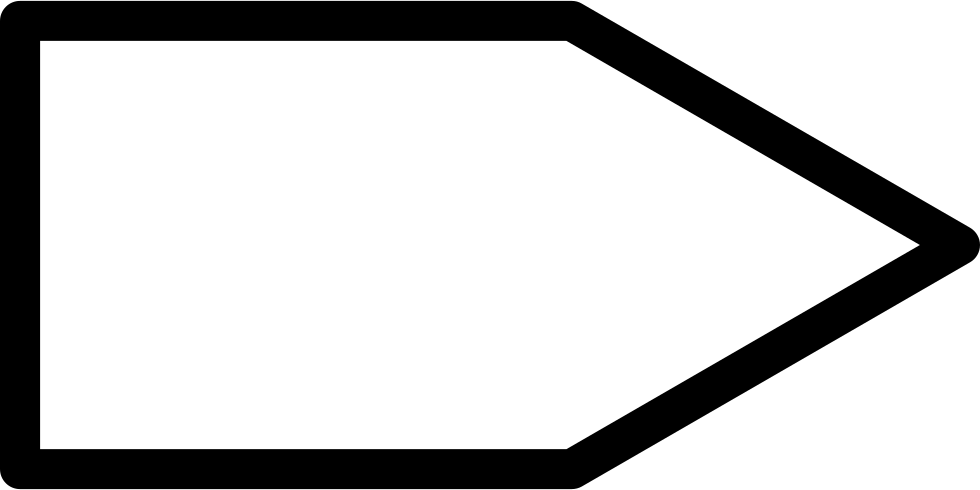 Right Arrow Outline Comments - Right Arrow Outline Comments (980x490)