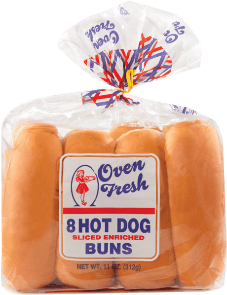Oven Fresh Hot - Oven Fresh Hot Dog Buns (750x750)