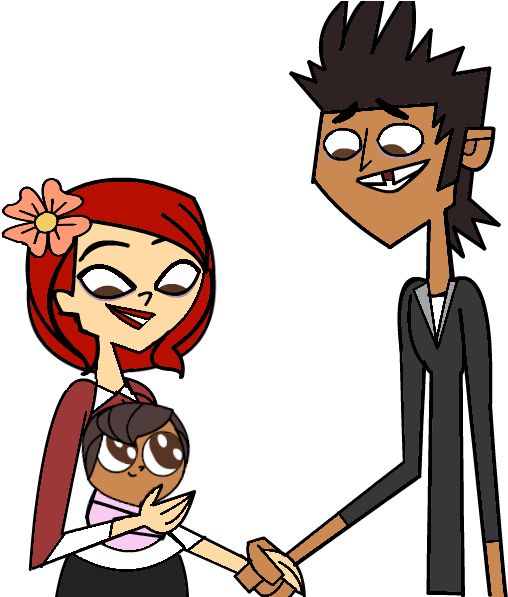 Savannah And Her Parents By Tdimlpfan234 - Drama Revenge Of The Island (580x596)