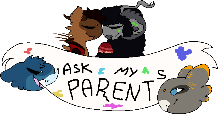 Ask My Parents By Evecz12 - Cartoon (800x500)
