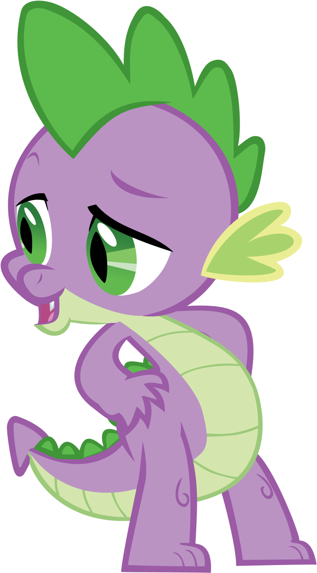 Proud Spike By Nyax Well, Well, Well - Spike Mlp (1600x2330)