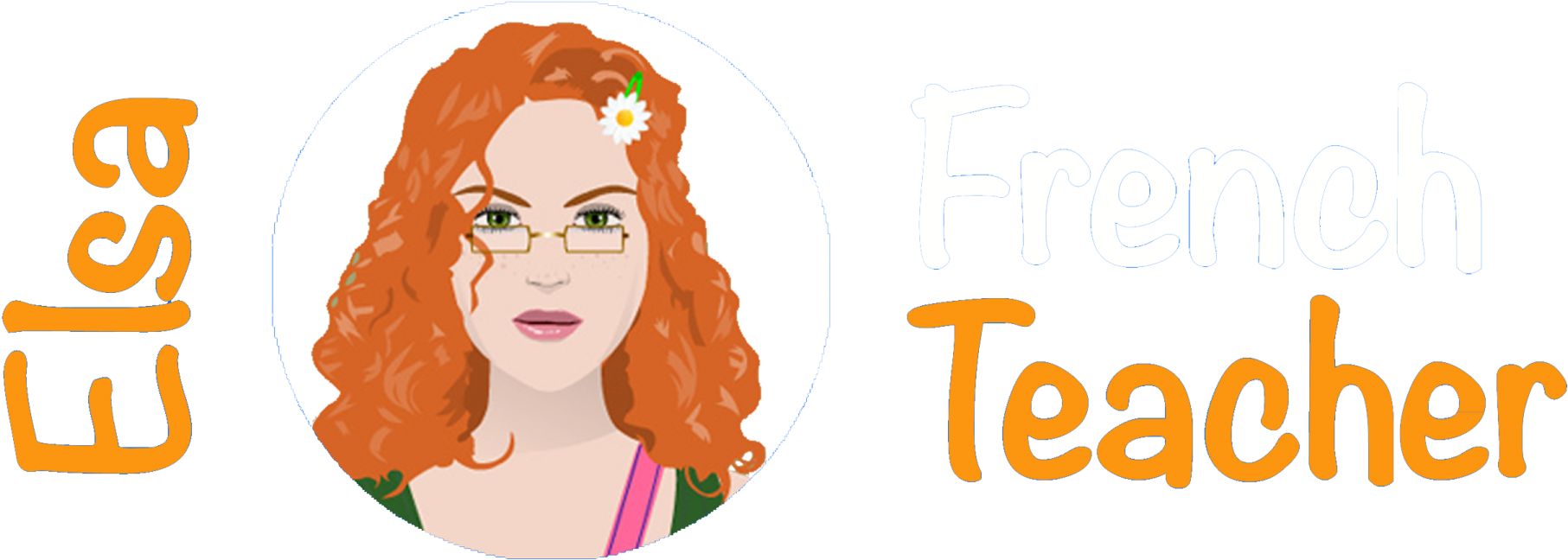 Elsa French Teacher - Illustration (2048x751)