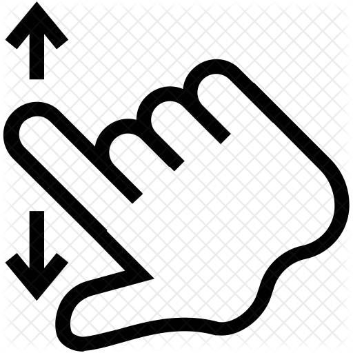 Two Fingers Icon - Icon (512x512)