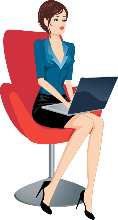 Woman Professional Clip Art - Professional Woman Vector (400x746)