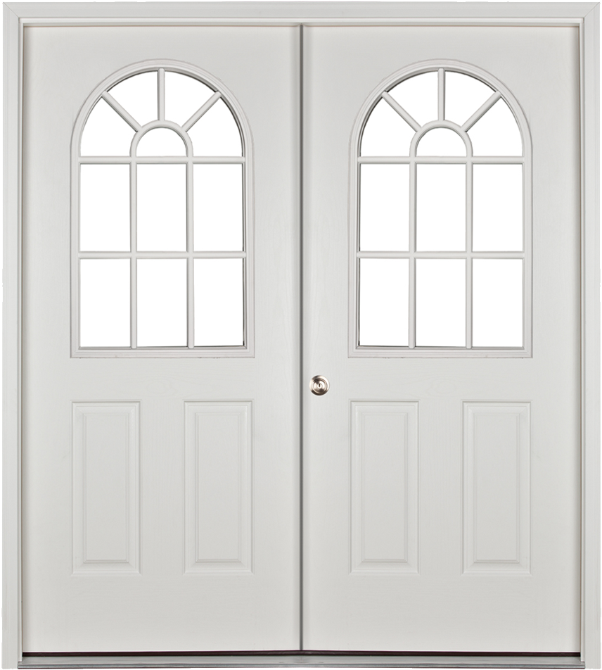 Prehung 11 Lite Double Door For Sheds And Garages - French Doors Barn Shed (1000x1000)