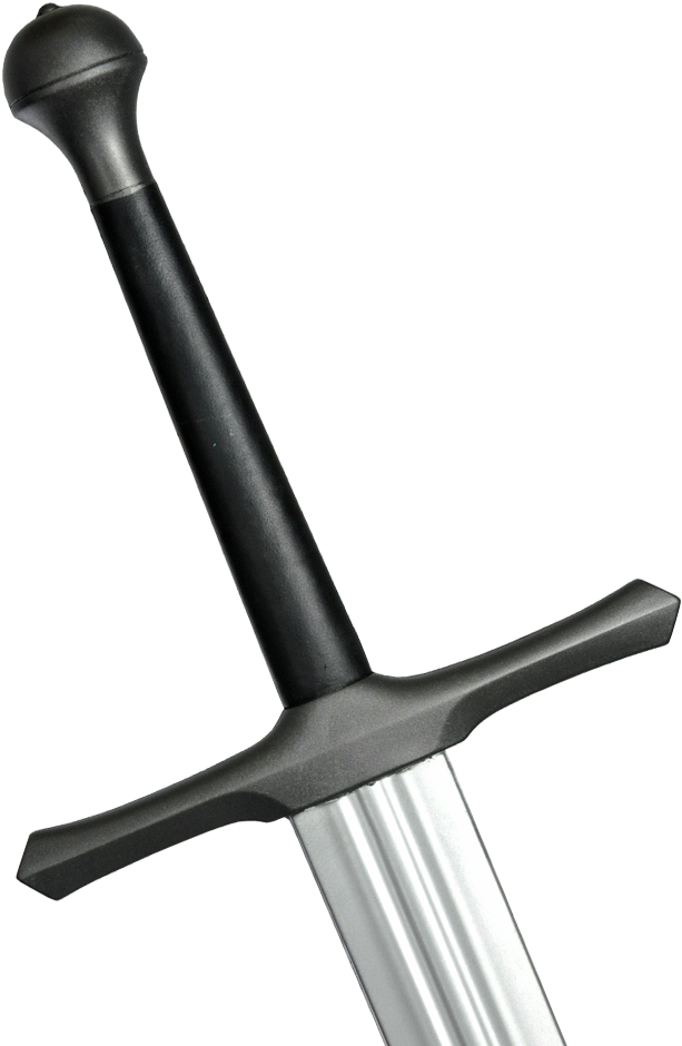 Drawn Axe Double Sword - Bellator Ii - Larp Sword (637x961)