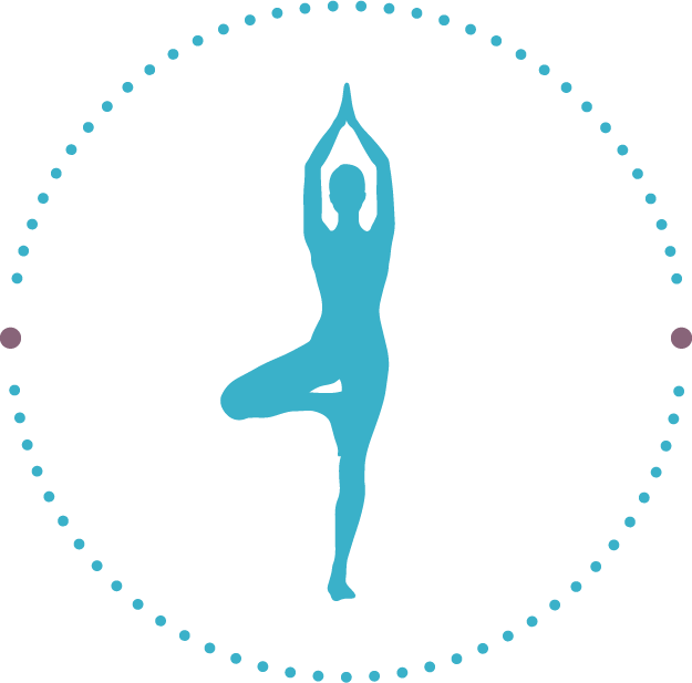 Balanced Recovery - Clip Art Yoga (625x617)