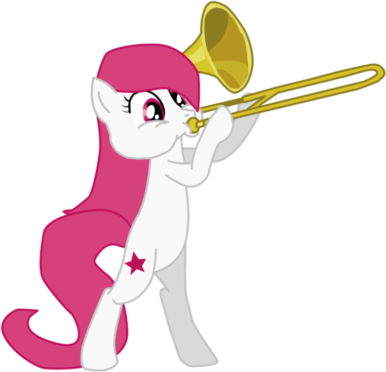 Star Crystal Trombone Vector By Starcrystal272 - Trombone (987x809)