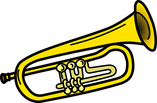 Instrument Instruments Musical Trumpet Tru - Trumpet Clipart (518x340)
