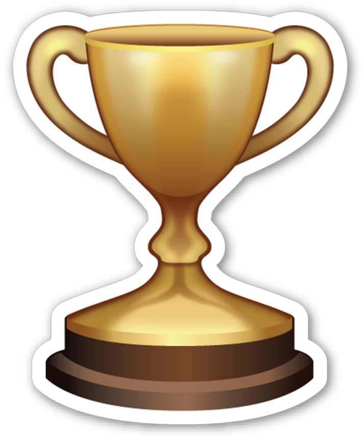 Pizza And Tent Emoji Meaning For Kids - Trophy Emoji (720x869)