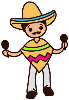 Mexican Dance Cartoon Gif (360x360)