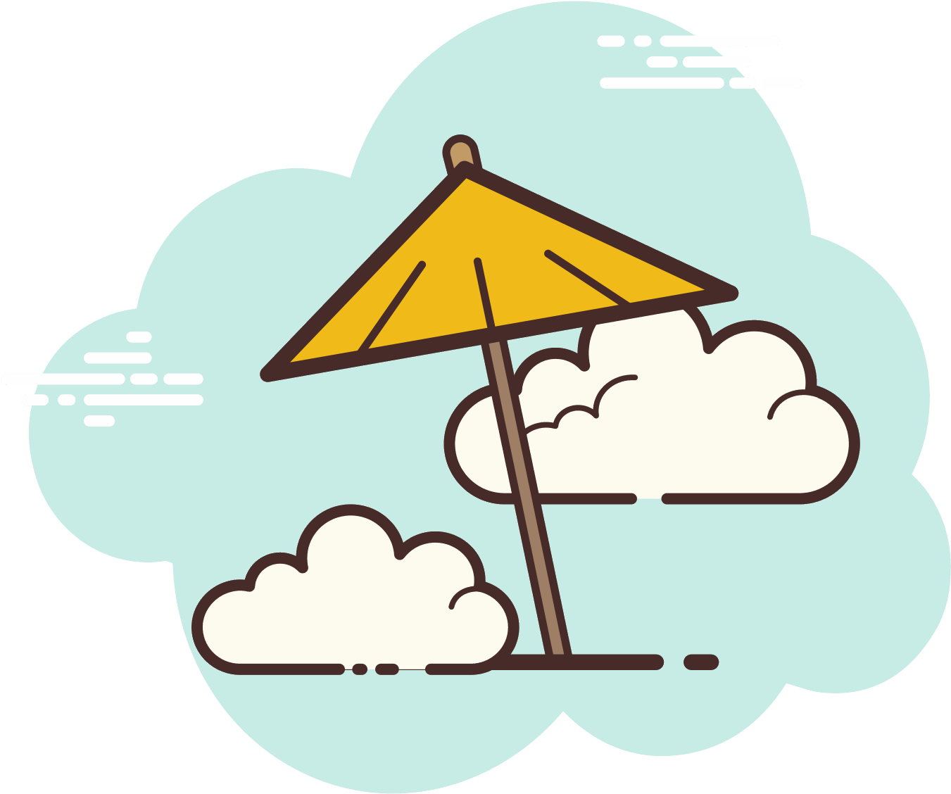 Sun Umbrella Icon - Icon (1600x1600)