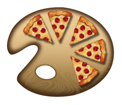 Emoji Pizza Tumblr - Fab Dog Pizza Is My Cardio Dog T-shirt, 12" (500x500)