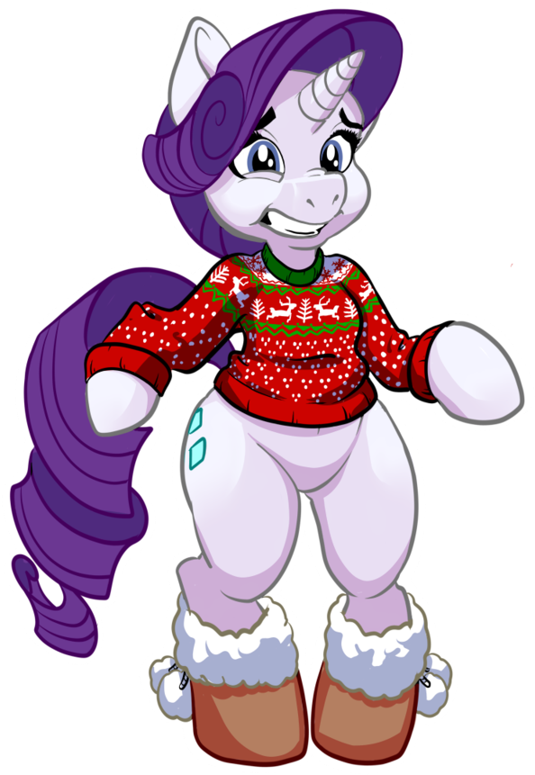 Pippy, Belly Button, Bipedal, Boots, Christmas, Christmas - Cartoon (1024x1024)