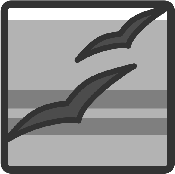 Ftooo Gulls Png Images - Cartoon Bird In Distance (600x600)