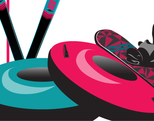 Mount Ski Gull Snapchat Filter - Illustration (526x412)