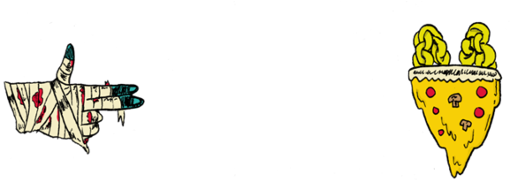 Pizza, Comics, Pie, And Everything In-between - Ceiling Fan (640x213)