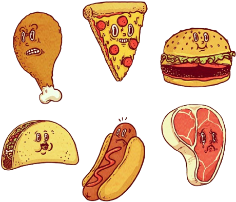 Free Pizza Transparent Tumblr - Free Pizza Transparent Tumblr (500x499)