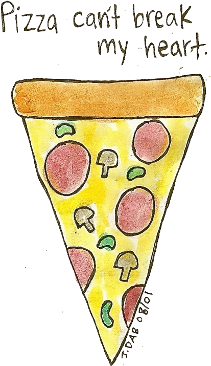 Transparent-ish Transparent Tumblr Transparent Pizza - Love And Pizza Quotes (497x750)