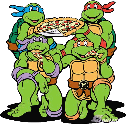 Pizza - Party - Images - Teenage Mutant Ninja Turtles Pizza (490x479)