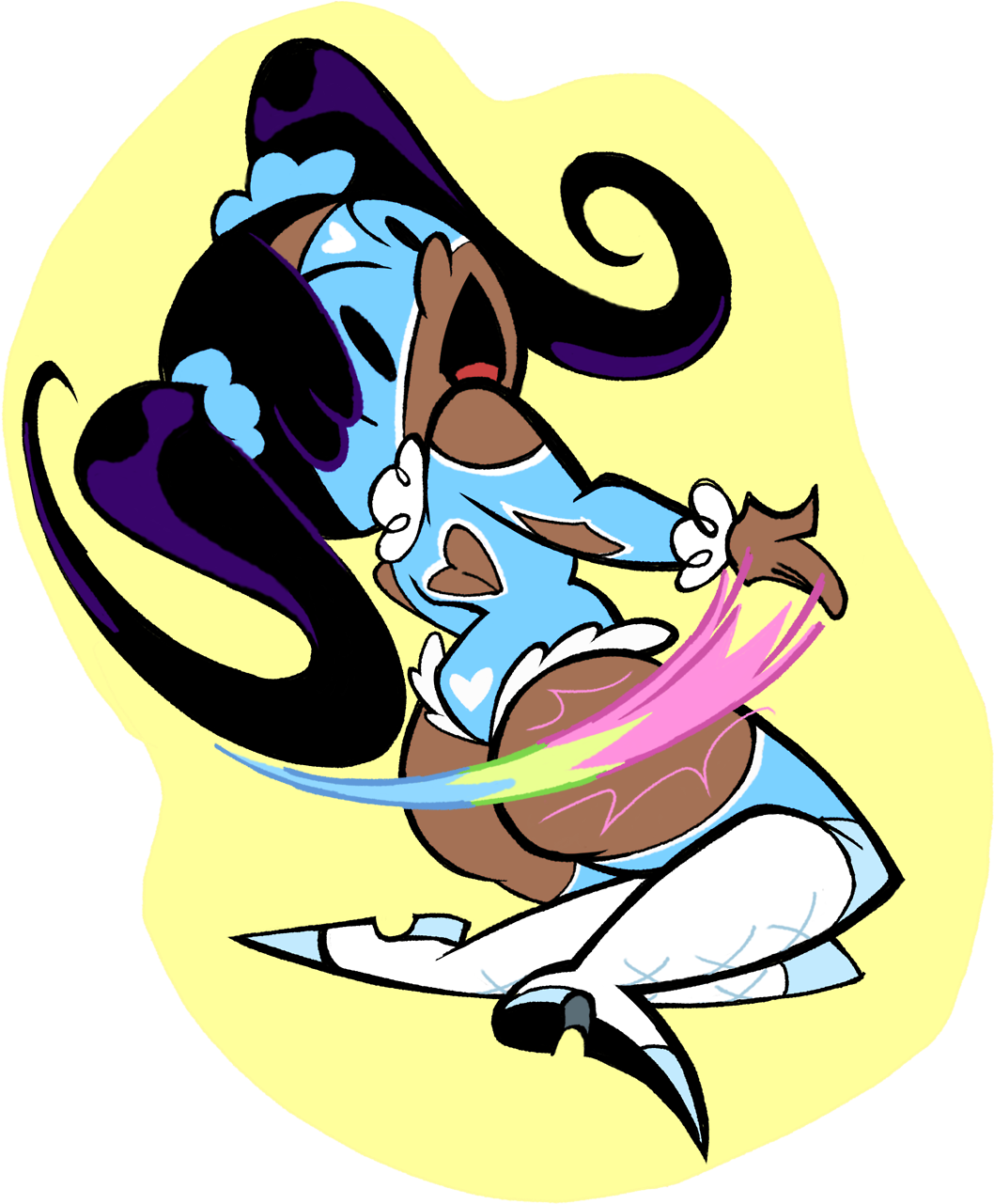 Street Fighter Chun Li Loki Irl Elena Loki Lowbrow - Milky Mint Loki Irl (1280x1280)