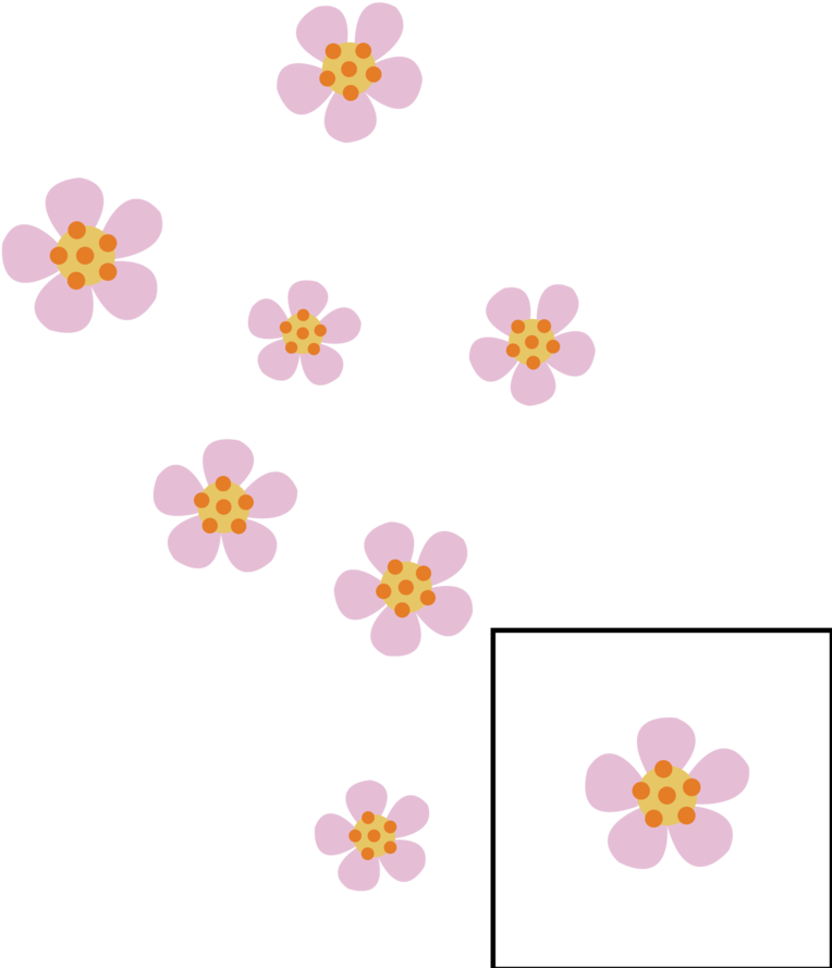 Peach Blossom Cutie Mark By Aquaticneon - Digital Art (894x894)