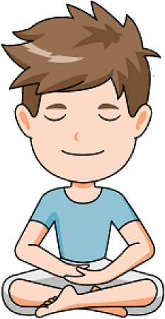 Boy Meditating Cliparts - Calm Clip Art (640x480)
