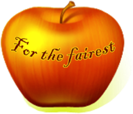 "for The Fairest" - Golden Apple Of Troy Transperent Background (480x480)