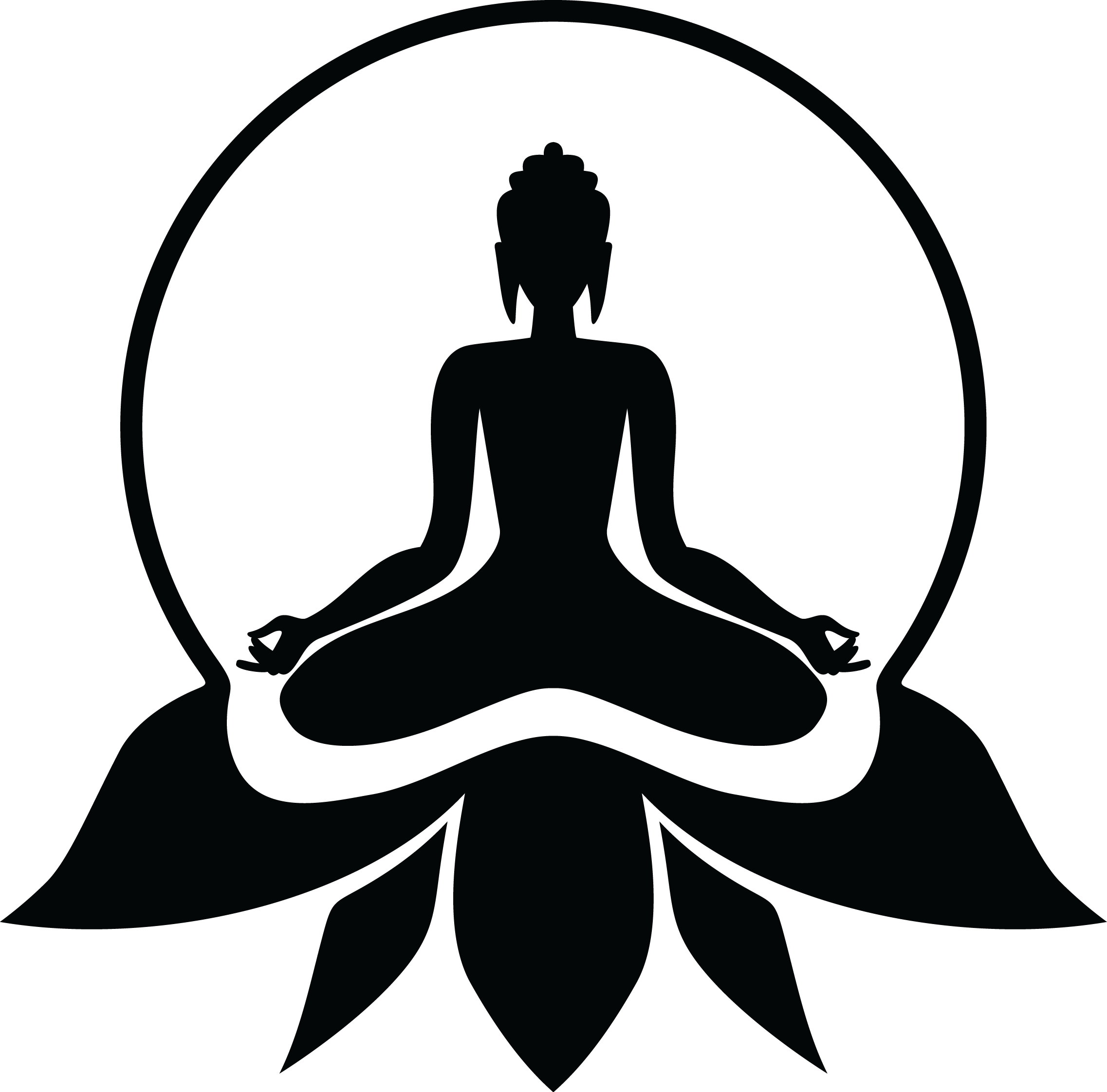 Buddha Art, Art Logo, Airbrush, Stencils, Silhouettes, - Lord Buddha Black And White (2274x2243)
