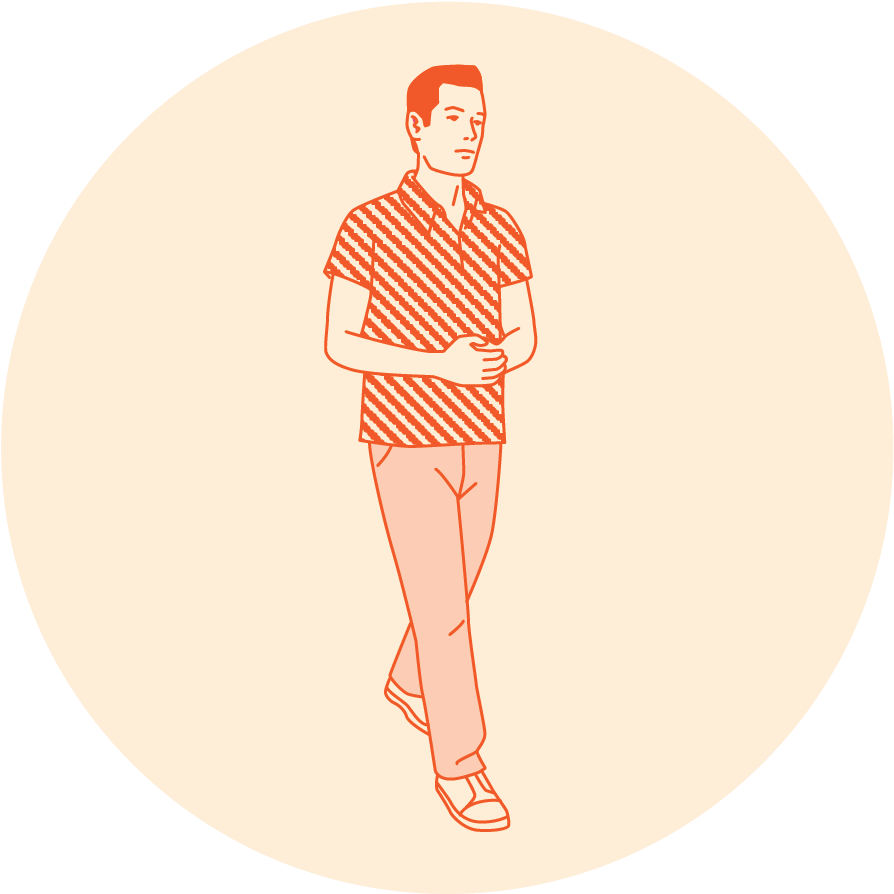 Try This Simple Walking Meditation - Illustration (992x992)