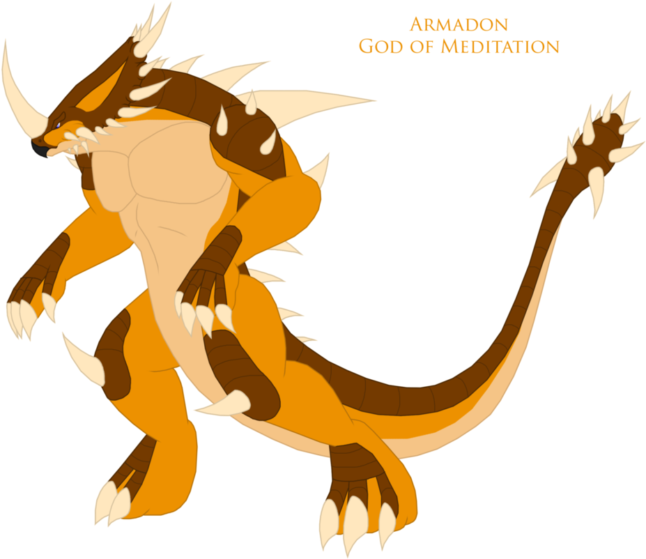 Armadon God Of Meditation By Pyrus-leonidas - Meditation (975x820)