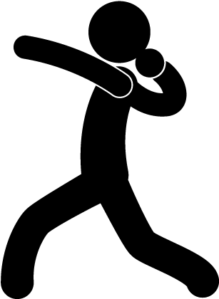 Track & Field Shot Put Discus Throw Clip Art - Clip Art (640x480)