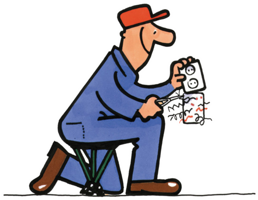 Course For Uber - Cartoon Pictures Of Electricians (512x512)