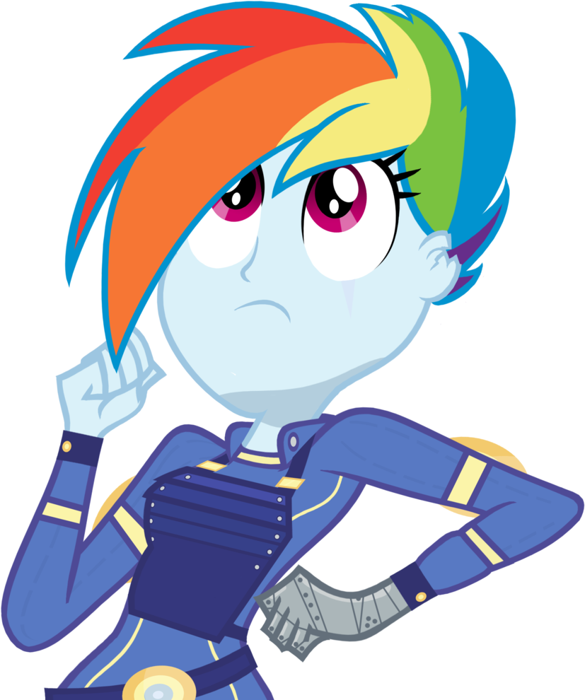 No Jetpack Rainbowdash By Darthlena No Jetpack Rainbowdash - Rainbow Dash (1600x1006)